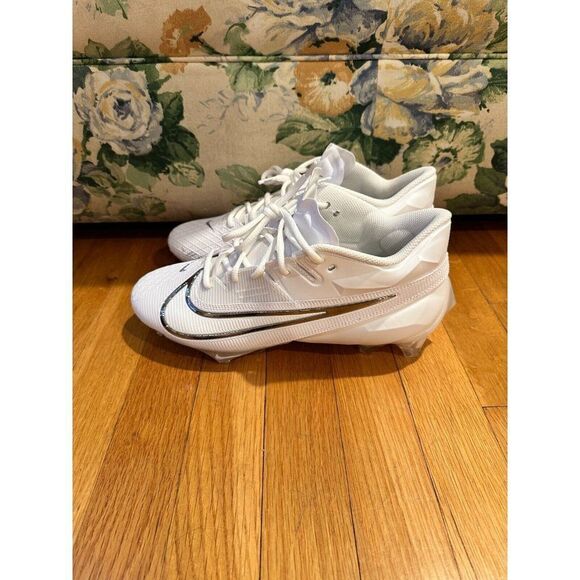 Nike Vapor Edge Elite 360 2 White Football Cleats DA5457-100 Men’s Size 12 - Picture 3 of 5